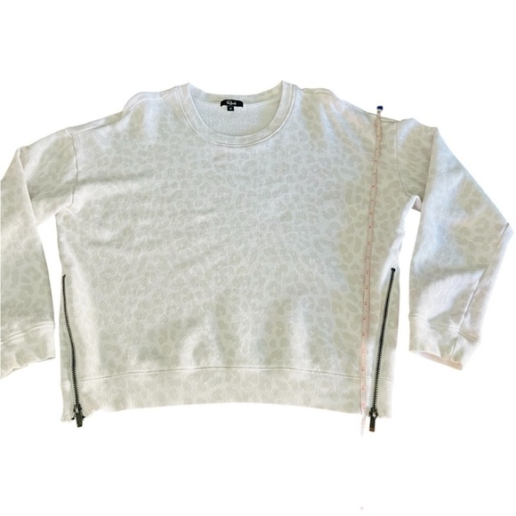 RAILS WOMEN’S MARLO GREY JAGUAR PULLOVER SWEATSHIRT SIZE MEDIUM - Picture 6 of 10